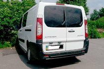 Citroen Jumpy 2007–2017 Bara Spate Double Black (Otel Inoxidabil) foto 1