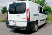 Citroen Jumpy 2007–2017 Bara Spate Double Black (Otel Inoxidabil) foto 2