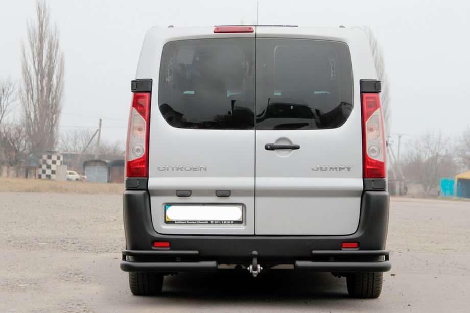 Peugeot Expert 2007-2016 Colturi spate AK-003-Double Black (2 buc, inox) Foto 2