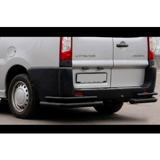 Colturi spate Double Black (2 buc, inox) foto 1