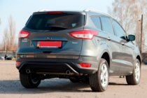Ford Kuga/Escape 2013-2019 Bara Spate AK007 Negru (Otel Inoxidabil) foto 3