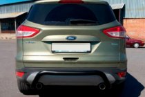 Ford Kuga/Escape 2013-2019 Bara Spate AK007 Negru (Otel Inoxidabil) foto 4