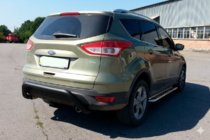 Ford Kuga 2008-2013 Bara Spate AK007 Negru (Otel Inoxidabil) foto 7