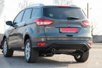 Ford Kuga 2008-2013 Bara Spate AK007 Negru (Otel Inoxidabil) foto 5