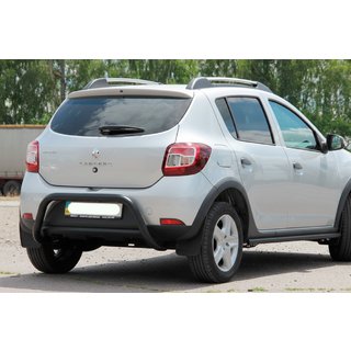 Bara Spate AK007 Negru (Otel Inoxidabil) Dacia Sandero 2013-2020 foto 1