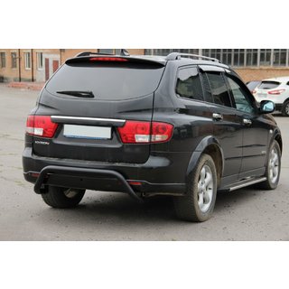 Bara Spate AK007 Negru (Otel Inoxidabil) SsangYong Kyron 2005-2014 foto 1