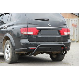 Bara Spate AK007 Negru (Otel Inoxidabil) SsangYong Kyron 2005-2014 foto 2