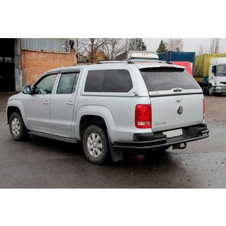 Bare colt spate AK003-Double Black (2 buc, inox) Volkswagen Amarok 2010-2022 foto 2