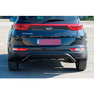 Protectie Spate AK007 Negru (Otel Inoxidabil) Kia Sportage 2015-2021 foto 2
