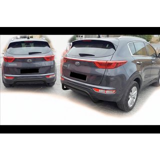 Protectie Spate AK007 Negru (Otel Inoxidabil) Kia Sportage 2015-2021 foto 4