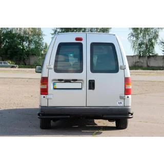 Coltare spate duble AK003 Double Black (inox) Peugeot Expert 1995-2007 foto 4