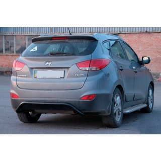 Protectie Spate AK007 Negru (Otel Inoxidabil) Hyundai IX-35 2010-2015 foto 2