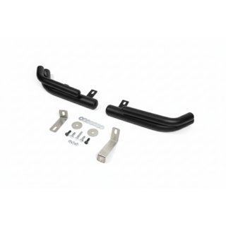 Bare colturi spate duble AK003 Double Black (otel inoxidabil) Hyundai Santa Fe 2 2006-2012 foto 1