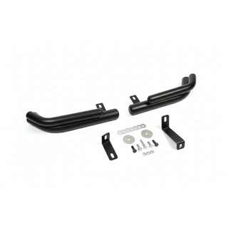 Bare colturi spate duble AK003 Double Black (otel inoxidabil) Hyundai Santa Fe 2 2006-2012 foto 2