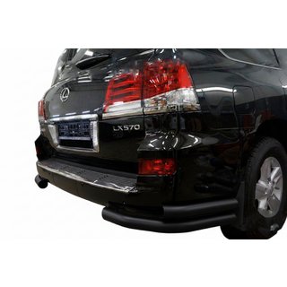 Colturi Duble Spate Black (Otel Inoxidabil) Lexus LX570/450d 2008-2022