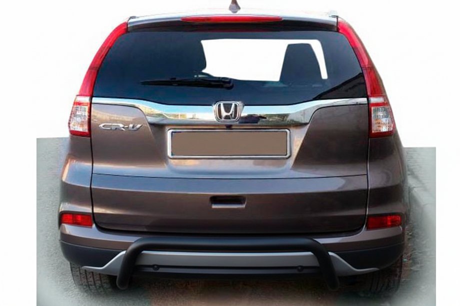 Honda CRV 2017-2022 Bara Spate AK007 Black (2016-2019, Otel Inoxidabil) Foto 1