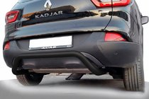 Renault Kadjar 2015-2022 Protectie Spate AK007 Negru (Otel Inoxidabil) foto 1