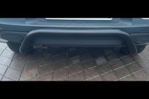 Renault Kadjar 2015-2022 Protectie Spate AK007 Negru (Otel Inoxidabil) foto 2