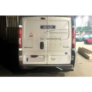 Protectie Spate AK006 Negru (Otel Inoxidabil) Opel Vivaro 2001–2015 foto 4