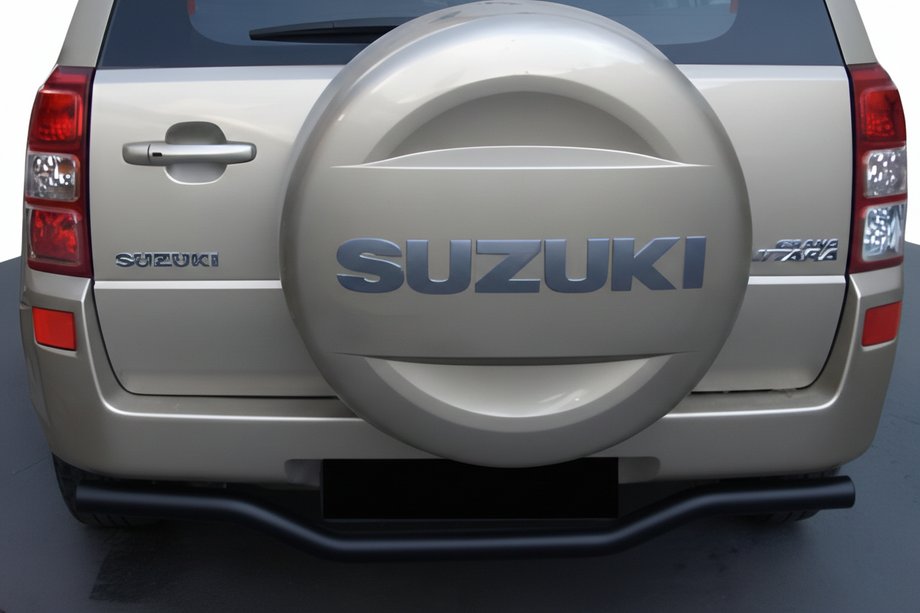 Suzuki Grand Vitara 2005-2017 Protectie Spate AK005-1 Negru (Otel Inoxidabil) Foto 1
