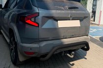 Renault Duster 2024- Protectie Spate AK007 Negru (Otel Inoxidabil) foto 3