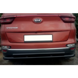 Protectie Spate AK002-2 Negru (Otel Inoxidabil) Kia Sportage 2015-2021 foto 3