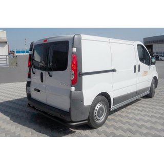 Protectie Spate AK005 Negru (Otel Inoxidabil) Opel Vivaro 2001–2015 foto 1