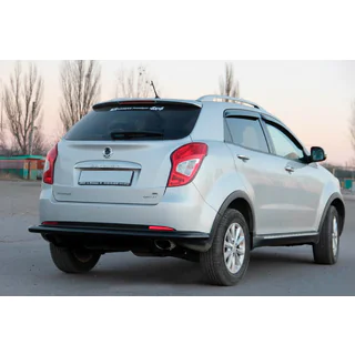 Bara Spate AK005 Negru (Otel Inoxidabil) SsangYong Korando 2010-2019 foto 4
