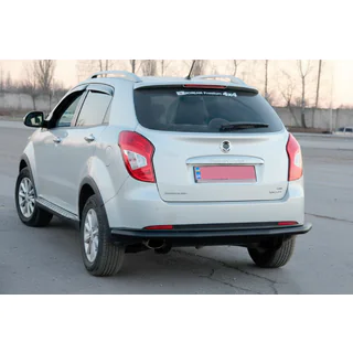 Bara Spate AK005 Negru (Otel Inoxidabil) SsangYong Korando 2010-2019 foto 1