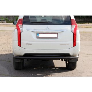 Protectie Spate AK005 Negru (Otel Inoxidabil) Mitsubishi Pajero Sport 2015- foto 4