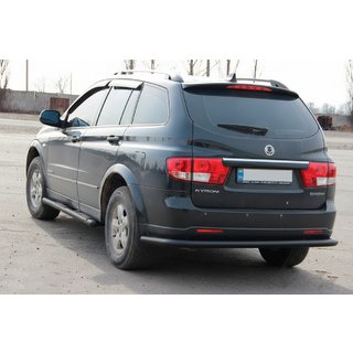 Bara Spate AK005 Negru (Otel Inoxidabil) SsangYong Kyron 2005-2014 foto 1