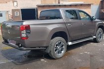 Fiat Fullback 2016- Protectie Spate AK005 Negru (Otel Inoxidabil) foto 4