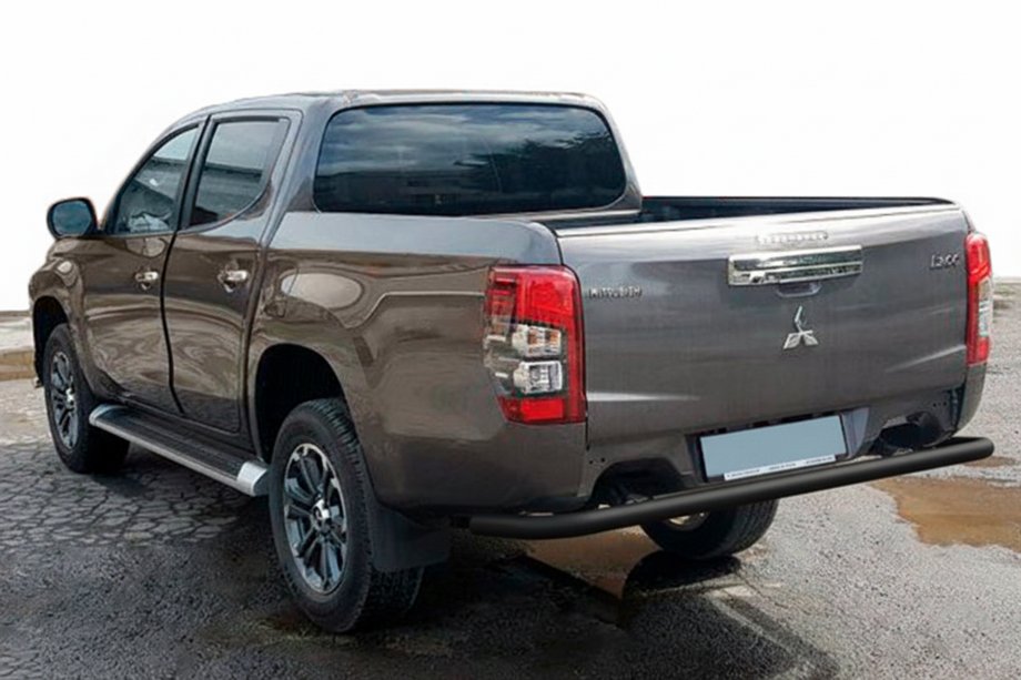 Fiat Fullback 2016- Protectie Spate AK005 Negru (Otel Inoxidabil) Image