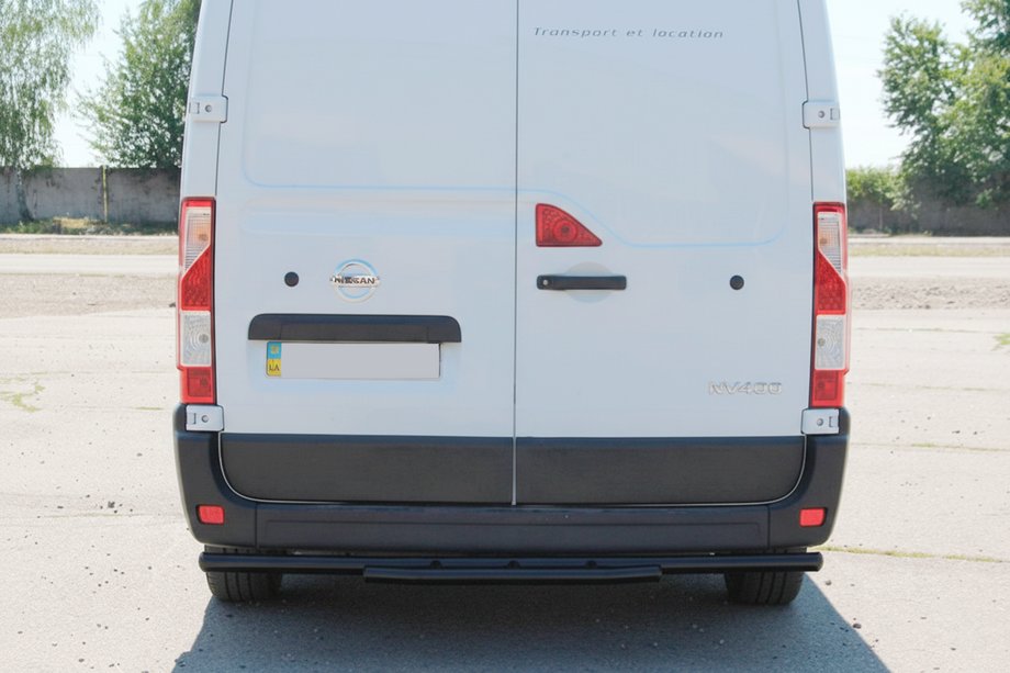 Nissan NV400 2010-2024 Bara Spate AK011 Negru (Otel Inoxidabil) Foto 4