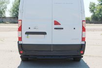 Renault Master 2011-2023 Bara Spate AK011 Negru (Otel Inoxidabil) foto 4