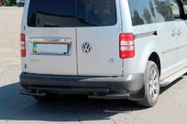Volkswagen Caddy 2004-2010 Bara spate AK003-2 Negru (2 buc, Otel inoxidabil) foto 1