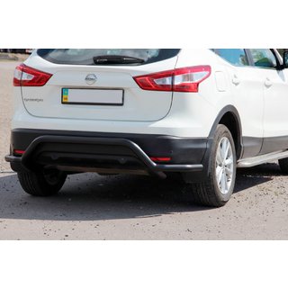 Bara Spate AK007-Plus Negru (Otel Inoxidabil) Nissan Qashqai 2014-2021 foto 2