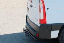 Renault Master 2011-2023 Bara Spate AK008 Negru (Otel Inoxidabil) foto 1