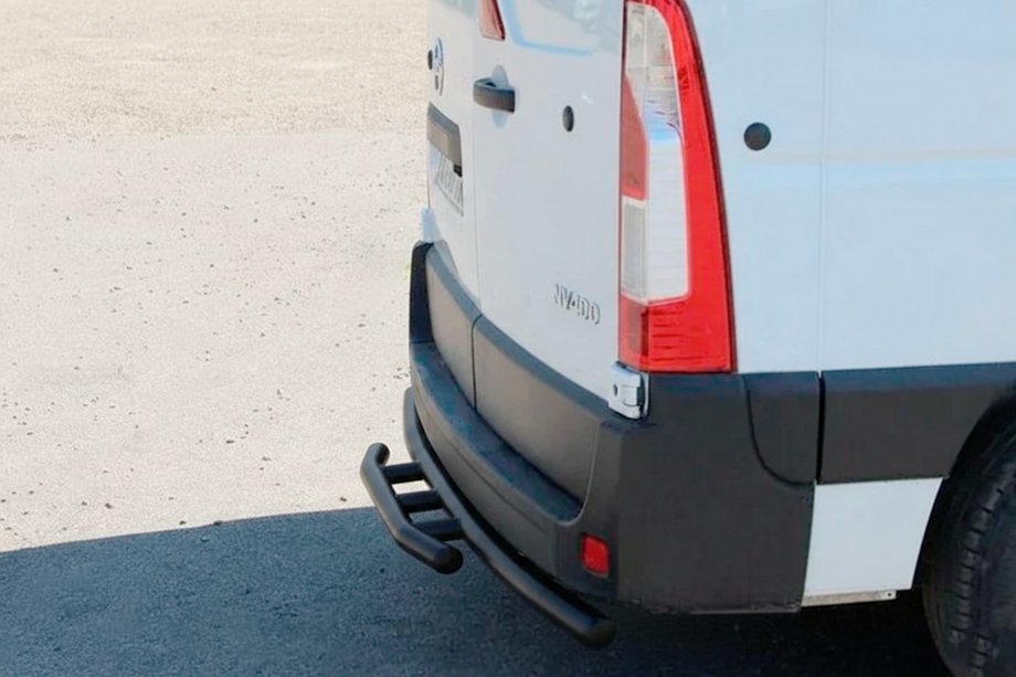 Renault Master 2011-2023 Bara Spate AK008 Negru (Otel Inoxidabil) Image