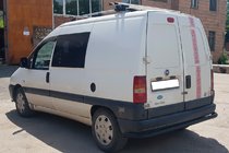 Fiat Scudo 1996-2007 Protectie Spate AK005 Negru (Otel Inoxidabil) foto 2