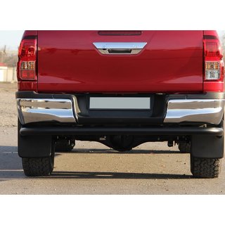 Bara spate AK005-2 Negru (Otel inoxidabil) Toyota Hilux 2015- foto 2