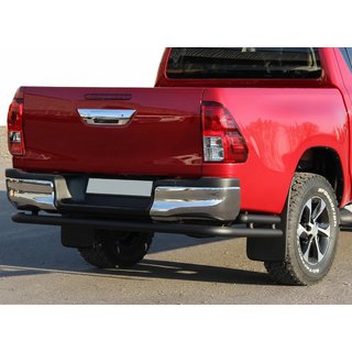 Bara spate AK005-2 Negru (Otel inoxidabil) Toyota Hilux 2015- foto 3
