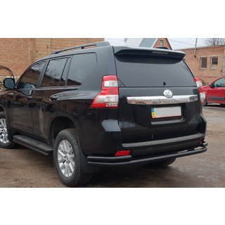 Bara spate AK005-2 Negru (Otel inoxidabil) Toyota Land Cruiser Prado 150 2009-2023 foto 1