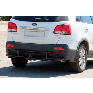 Bara Spate AK002-2 Negru (Otel Inoxidabil) Kia Sorento II XM 2009-2014 foto 1
