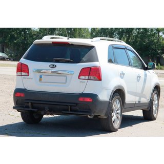 Bara Spate AK002-2 Negru (Otel Inoxidabil) Kia Sorento II XM 2009-2014 foto 4