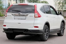 Honda CRV 2012-2016 Bara Spate AK003-21 Negru (Otel Inoxidabil) foto 3