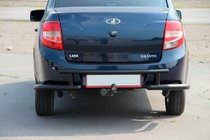 Lada Granta 2011- Bara Spate AK003-2 Negru foto 1