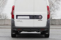 Opel Combo 2012-2018 Bara spate AK002/1-Dubla Black (Otel inoxidabil) foto 1