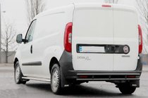 Opel Combo 2012-2018 Bara spate AK002/1-Dubla Black (Otel inoxidabil) foto 2