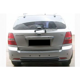 Bara spate dubla AK002 Negru (otel inoxidabil) Kia Sorento I BL 2002-2009